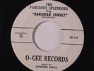 FABULOUS SPLENDORS: Canadian Sunset / Your Change Of Heart 45 (