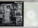 DISCLOSE GREAT SWEDISH FEAST OVERTHROW 013 JAPAN CLEAR Japanese Metal Vinyl LP