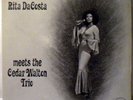 RITA DA COSTA MEETS THE CEDAR WALTON TRIO JAZZ VOCAL LP CLEAN