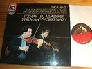 PERLMAN ASHKENAZY Brahms The Violin Sonatas 2-LP EMI Digital