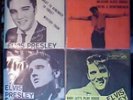 Elvis Presley  4 of the 5 RCA / SUN 45s w/ Picture Sleeves