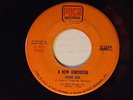 Steve Geil 45 A NEW DIMENSION / HOLE IN THE WALL  VG rock  minor edge warp-dnap
