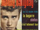 johnny hallyday pressage ESPAGNOL EP La bagarre Spain halliday