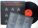 Stiff Little Fingers Inflammable Material + Inner ?LISTEN? UK LP ROUGH1 1979 EX+