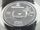 THE BEATLES  ORIGINAL  1963  BLACK  PARLOPHONE  45  LOVE ME DO   SOLD IN UK TEXT