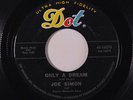 JOE SIMON: Just Like Yesterday / Only A Dream 45 rare Soul