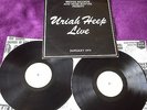 URIAH HEEP live  1973-(2LP) UK FIRST  PRESS-BRONZE -ISLD -1/2-  - EX+