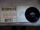 DECCA SXL 2298  *ROSTROPOVICH BRITTEN* DEBUSSY SCHUMANN CELLO SONATAS