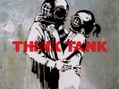 BLUR THINK TANK 180g  REMASTERED LP INCLUDES mp3 BANKSY SLEEVE DESIGN