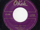 R&B RUMBA BLUES 45 - Chuck Willis - Give And Take