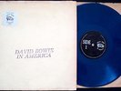 DAVID BOWIE IN AMERICA TMOQ blue LP with insert (TMQ/TAKRL/SWINGIN PIG)