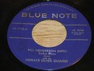 HORACE SILVER Quintet 45 Bill Henderson Sings SENOR BLUES / TIPPIN', Blue Note