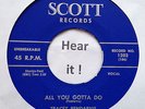 Rockabilly; Tracey Pendarvis; All You Gotta Do / Give Lovin' on SCOTT rare re