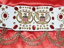 Elvis style aloha eagle belt for elvis jumpsuit