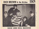 RICK BROWN & HI-LITES uk freakbeat on Sweden *only* 45 FRANTIC GARAGE comped