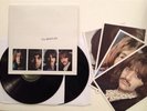 THE BEATLES - WHITE ALBUM - VINYL 2X LP ALBUM + 4 PHOTO CARDS NEAR MINT (NM)