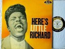 LITTLE RICHARD-HERE'S LITTLE RICHARD,SPECIALTY,SP100,BLACK/WHITE ORIGINAL