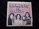 GENESIS IN CONCERT DOUBLE LIVE LP