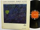 SHIRLEY SCOTT Latin Shadows LP Organ Jazz IMPULSE Mono 1966 Van Gelder    C