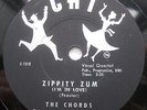 the CHORDS Zippity Zum / Bless You ORIGINAL Cat Label 109 Doo-Wop 78 w74