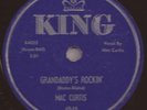 1956 KILLER ROCKABILLY/ROCK 78 rpm - MAC CURTIS on KING RECORDS