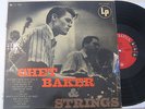 Chet Baker & Strings Columbia lp 549 Mono DG BEAUTIFUL 6 eye Zoot Sims