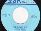 MEMPHIS FUNK 45-LaCLEVE MILON-TAKE A GIANT STEP on SOH(SELECT-O-HIT)