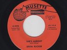 ERVIN RUCKER She's Alright 45 on Musette M- new breed r&b soul great HEAR