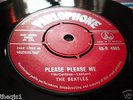 Beatles Please Please Me 1st Press UK 45 7 inch  Red Label  MIGB wording ex plus