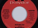 Crossover Soul 45 MANDRILL Never Die POLYDOR HEAR
