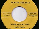 60s NORTHERN  SOUL ROCK CANDY (CONTEMPLATIONS)  ALONE WITH NO LOVE DONTEE ORIG