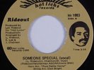 Modern Soul Boogie 45 RIDEOUT Someone Special HOT LICKS HEAR