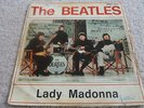 The Beatles Lady Madonna The Inner Light Vinyl 45 RPM Record Italy Rare