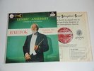 BARTOK (ANSERMET) Concerto For Orchestra LONDON BLUEBACK WB FFSS CS 6086 1E/1E
