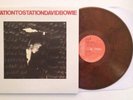 DAVID BOWIE - STATION TO STATION - RARE AMBER COLOR VINYL LP UK PRESS NEAR MINT