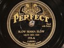 78 RPM  Sam Collins (as Salty Dog Sam), Perfect 193, E  blues