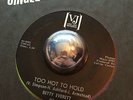NORTHERN SOUL Betty Everett TOO HOT TO HOLD Vee Jay 45 RARE Killer R&B Dancer