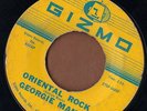 GIZMO exotica rocker 45  GEORGIE MANIS - Oriental Rock + High School Love