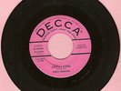 RUDY HANSEN, 50s ROCKABILLY 45, DECCA LABEL