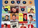 ELVIS PRESLEY----45 RPM SINGLES LOT----KID GALAHAD+ EDGE OF REALITY & MORE