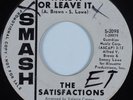 Northern Soul 45 SATISFACTIONS Take It or Leave It SMASH HEAR