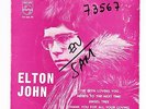 ELTON JOHN I've Been Loving You  PORTUGUESE Unique PS 7''45 PORTUGAL EP