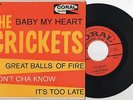THE CRICKETS(buddy holly) trés rare EP Original US Coral EC 81192