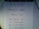 RAGE Perfect Man Noise  Records  Test Pressing   RARE 