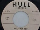 the heartbeats - crazy for you / rockin n roll n rhythm n blue     doowop 45 rpm