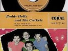BUDDY HOLLY AND THE CRICKETS –RAREST ORIG GERMAN CORAL EP