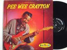 PEE WEE CRAYTON: SELF-TITLED crown LP / rare 50's blues MONO DG