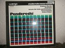 Siegfried Palm Penderecki Psalmen Davids Anaklasis Wergo LP NM FREE SHIPPING