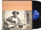 MISSISSIPPI'S BIG JOE WILLIAMS AND HIS NINE-STRING GUITAR folkways LP / MONO