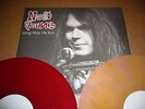 Neil Young - Long May He Run - VERY RARE Dbl Album - Red & Beige vinyl - NM/NM
